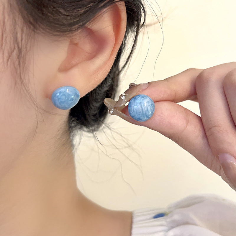 Summer Fashion Fresh Round High Sense Earrings