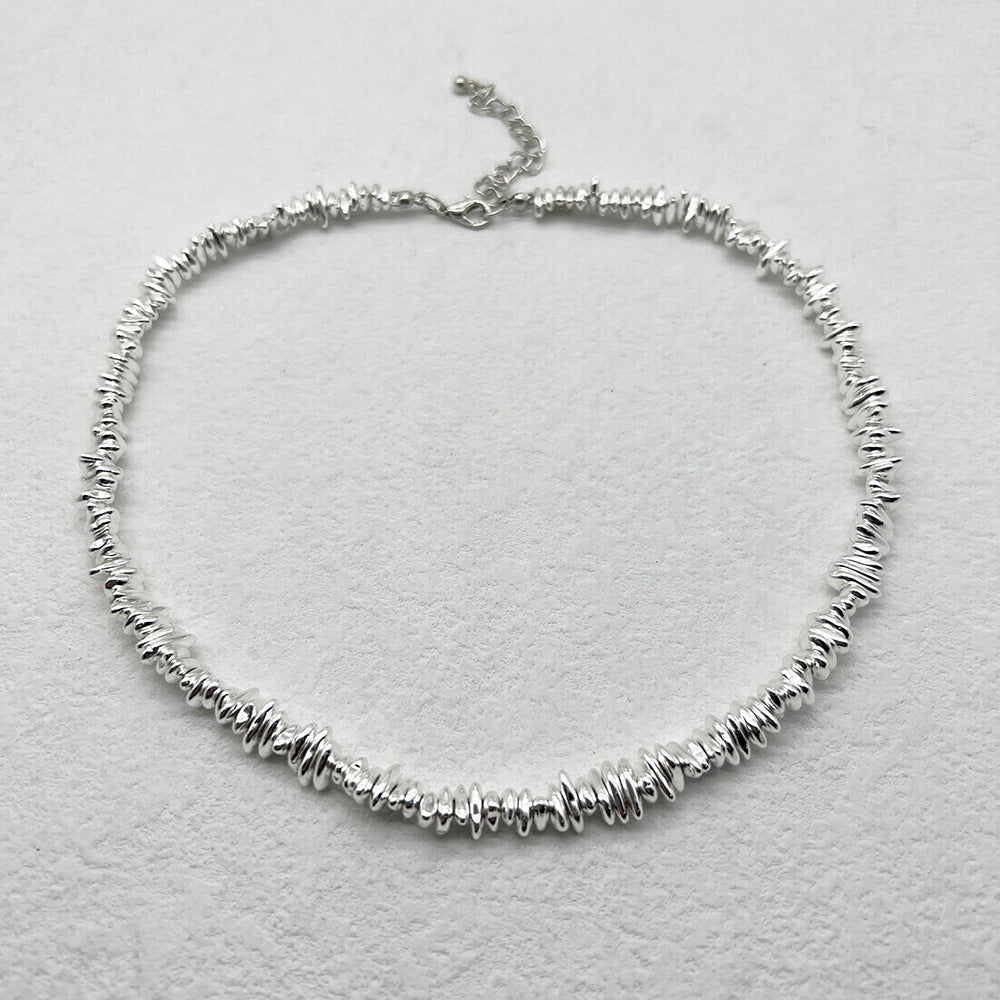 Crystal Irregular Gravel Clavicle Chain Creative Necklaces