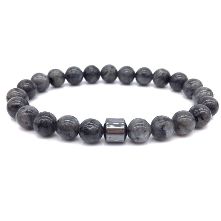 Magnetic Hematite White Turquoise Handmade Beaded Bracelets
