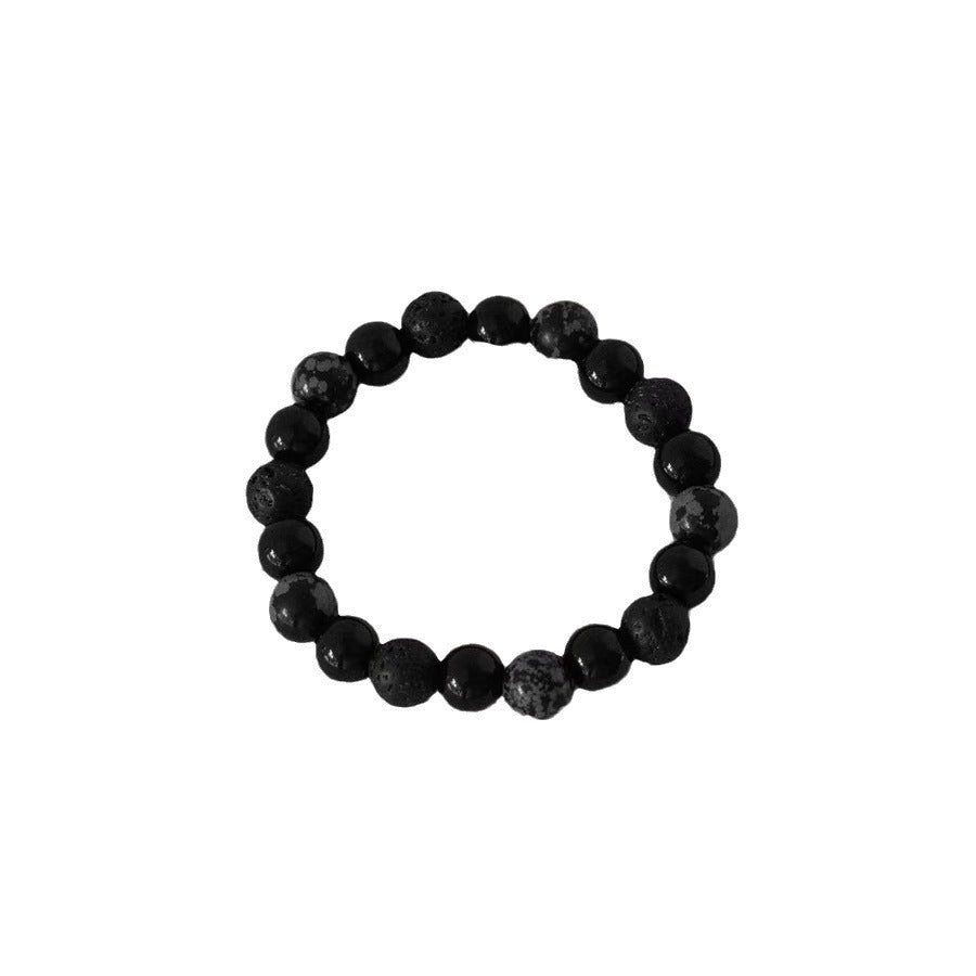 Women's & Men's Unisex Style Stitching Beaded Hip Hop Light Bracelets