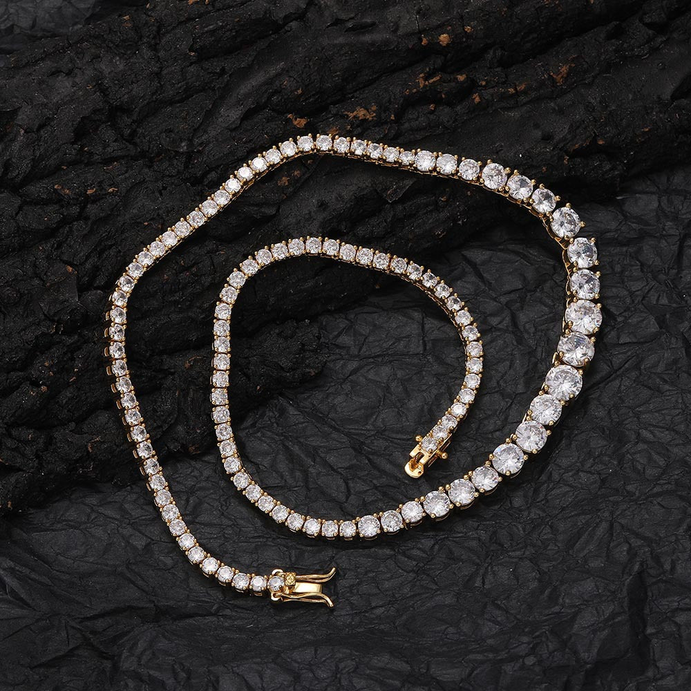 Women's & Men's Tennis Trendy Unique Chain Hip Hop Necklaces