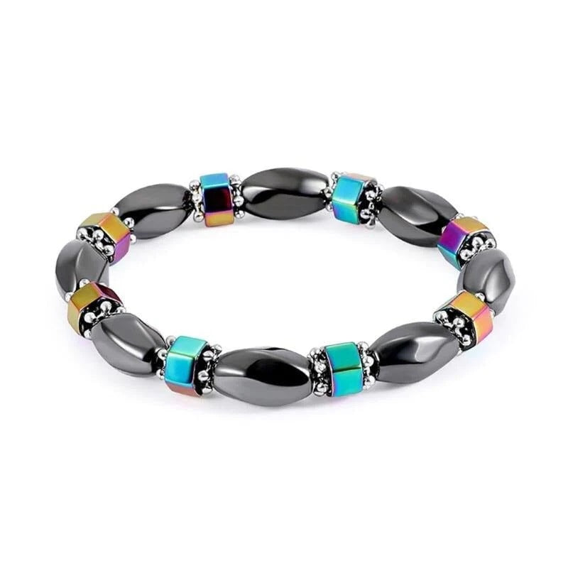 Elegant Colorful Section Hematite Magnet Female Bracelets