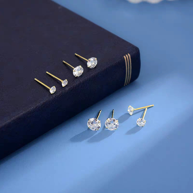 Women's & Men's Super Flash Simple High Sense Ear Earrings