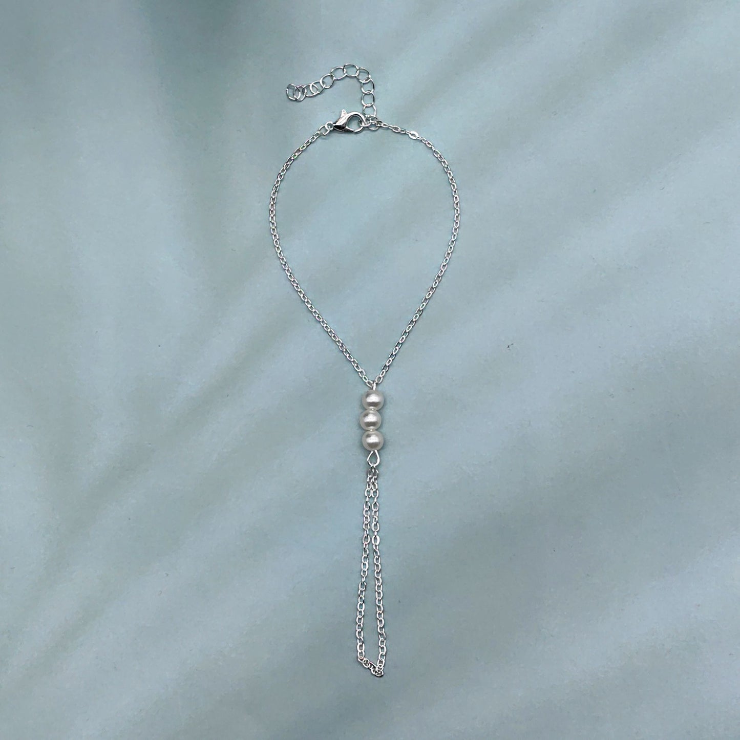 Women's Ornament Fashion Trendy Cool White Bead Versatile Bracelets