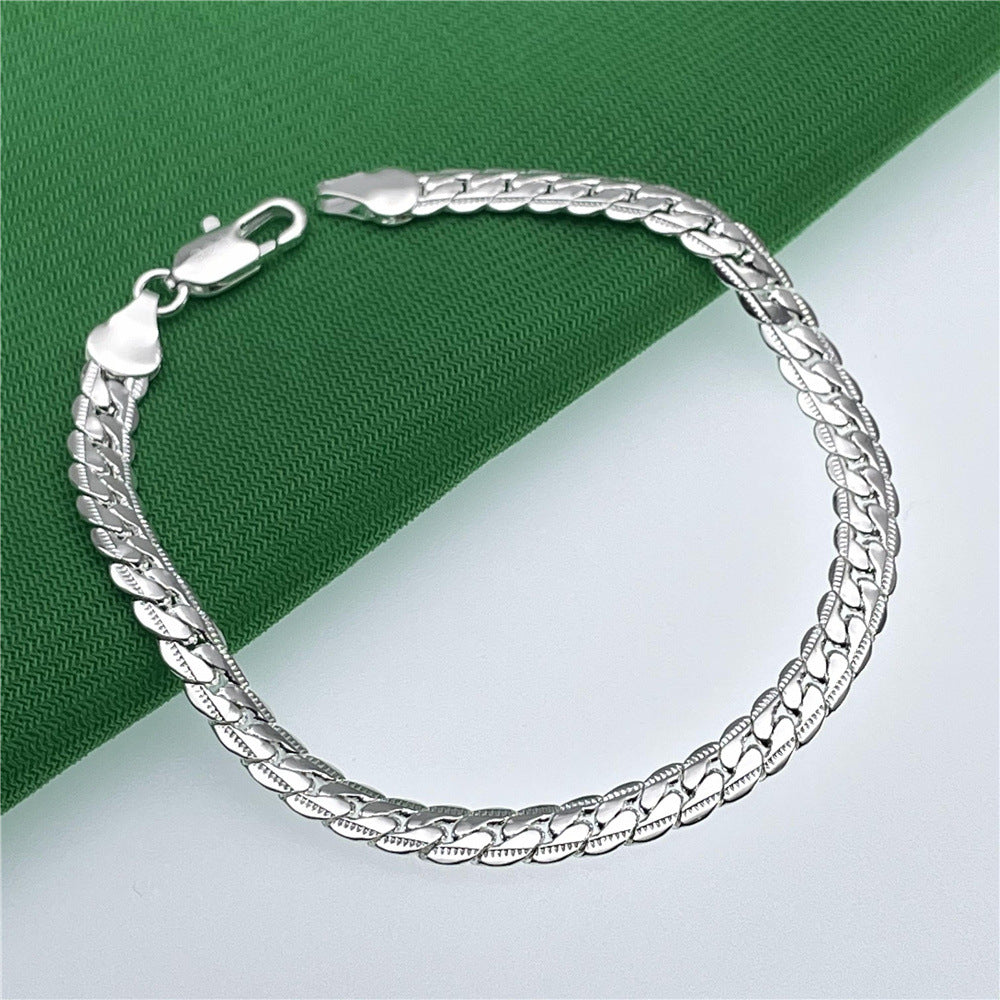 Jewelry Sier-plated Fashionable Exquisite Lace Side Bracelets