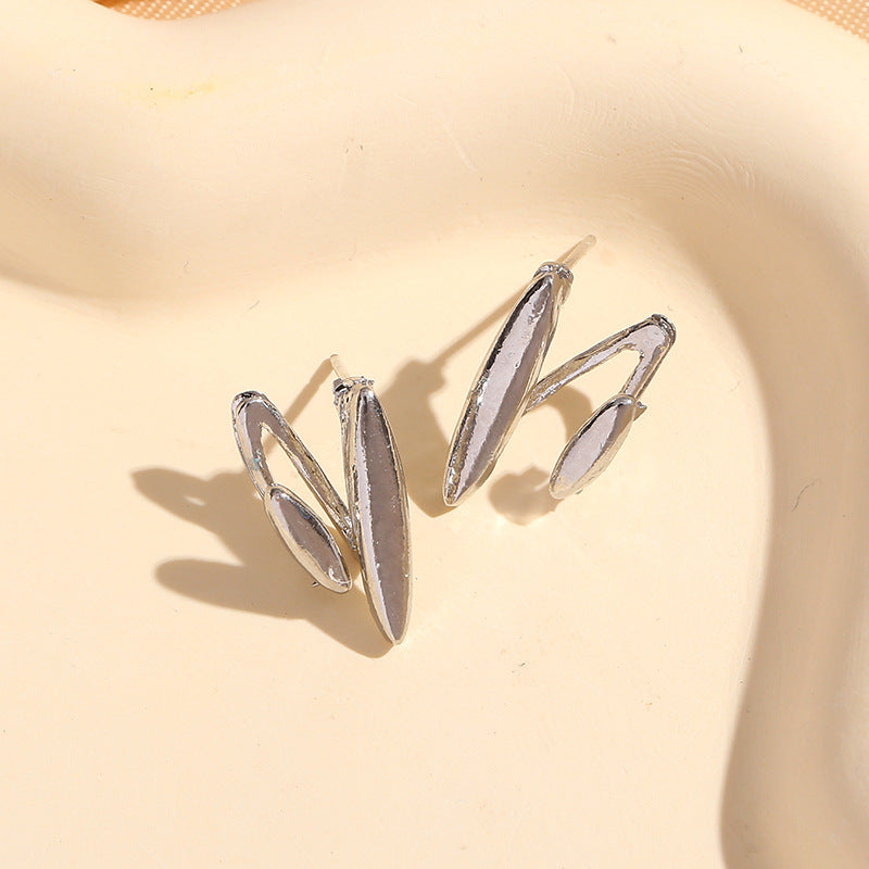 Niche Personality Simple Fashion Style High-grade Earrings