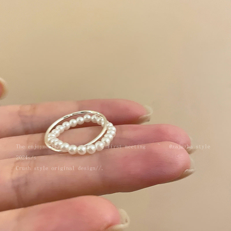 Women's Fashionable Simple Bow Lightweight Design Exquisite Rings