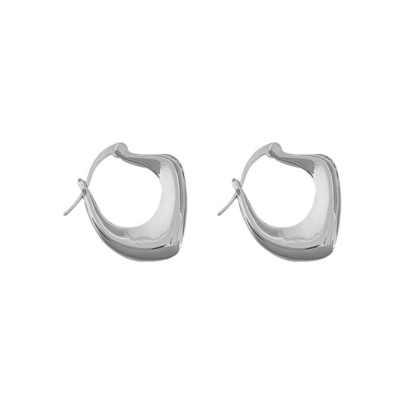 Women's Geometric Metal Niche Design Premium Unique Earrings