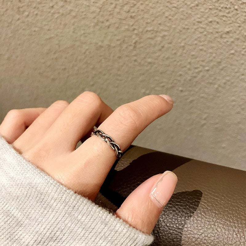 Women's Opening Adjustable Index Finger Retro High Rings