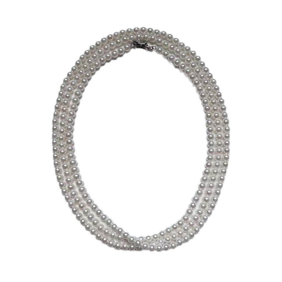 Women's Fashion Pearl Light Luxury High-grade Twin Necklaces