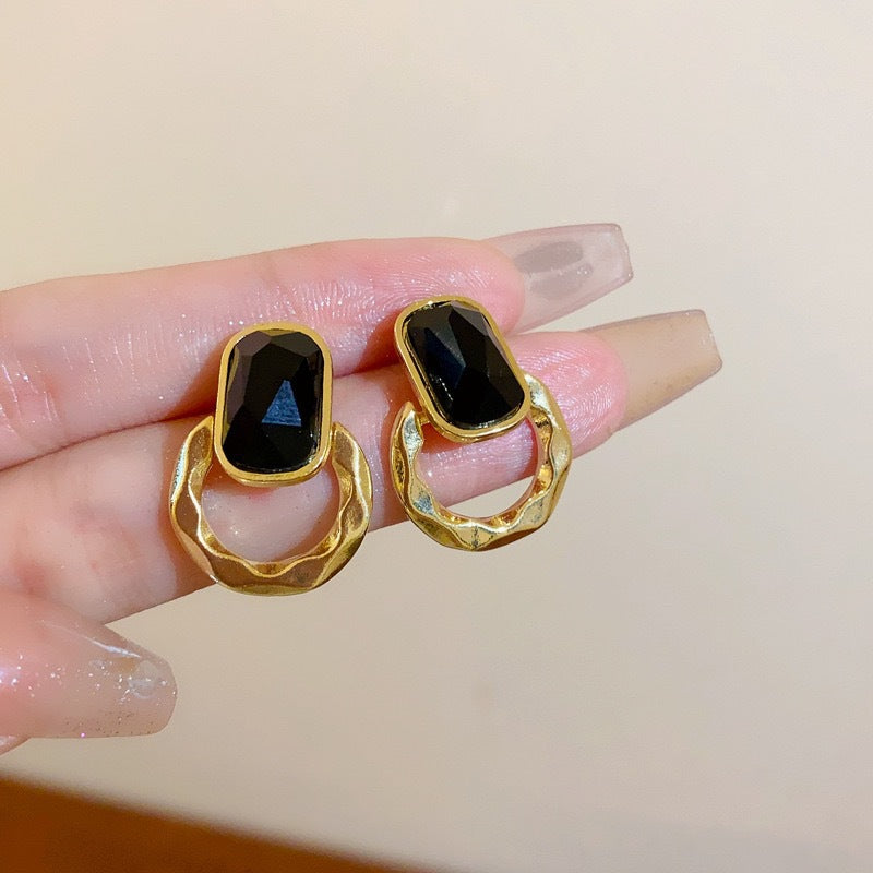 Sier High Sense All Match Fashion Earrings