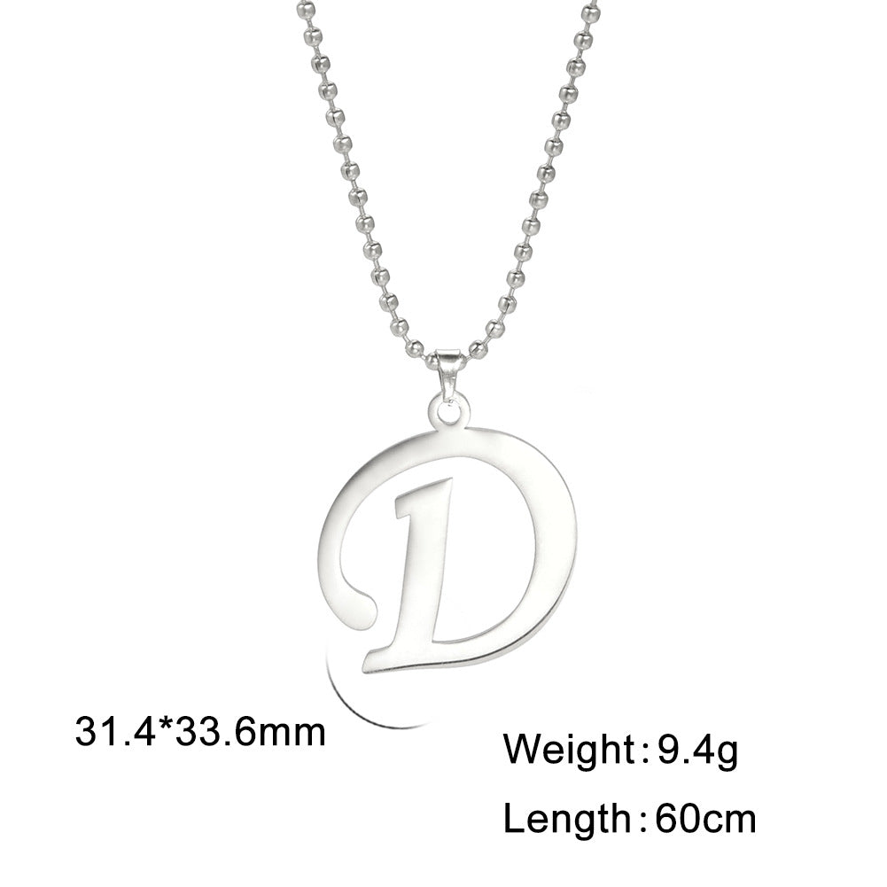 Titanium Steel Ornament Finishing Polish Cut Color Pendants
