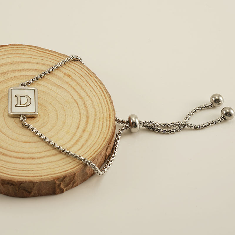 Titanium Steel Natural Shell Fashion Simple Bracelets