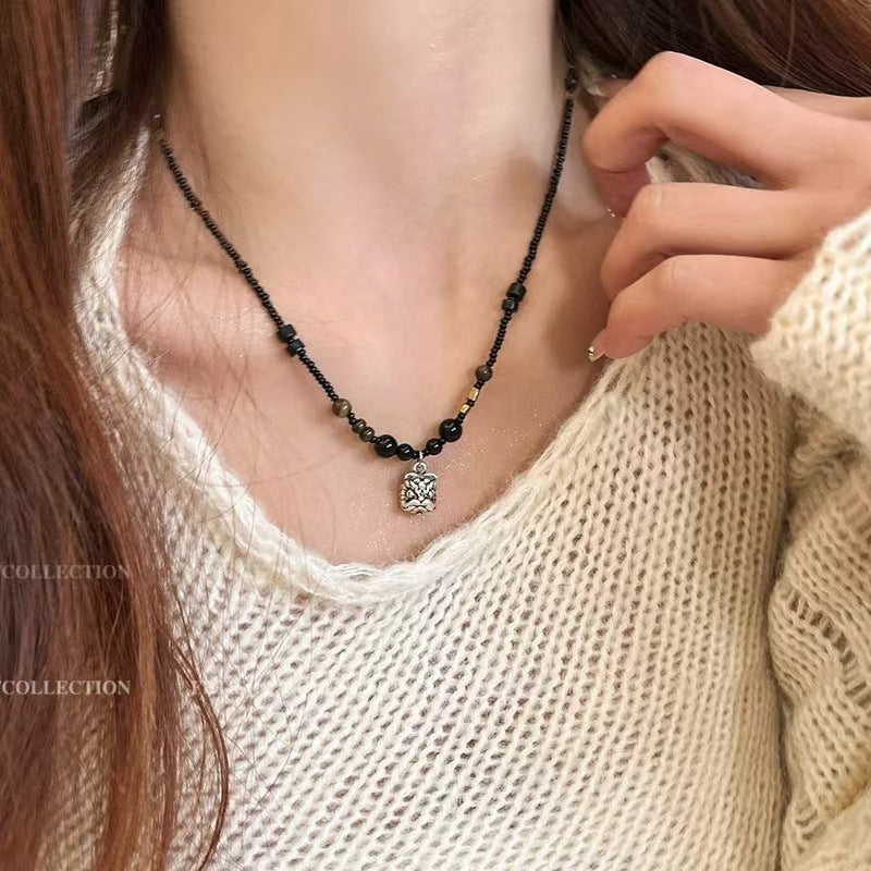 Women's Style Butterfly National Fashion Simple Retro Beaded Necklaces