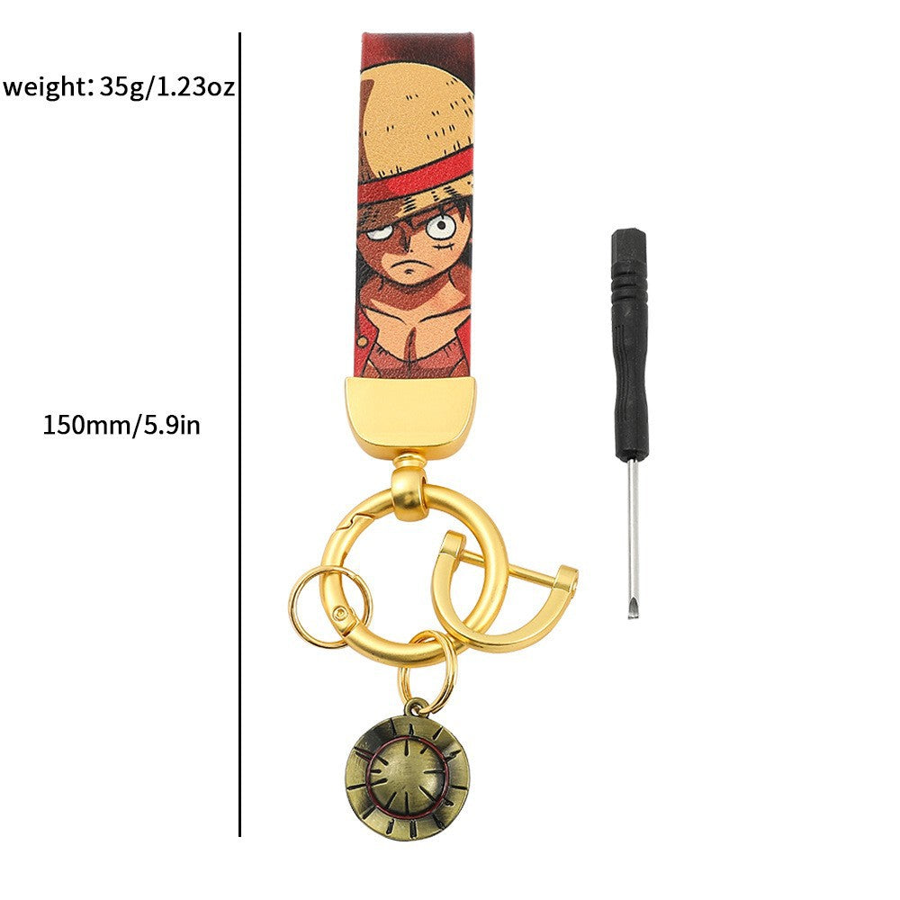 Cartoon One Piece Anime Super Burning Necklaces