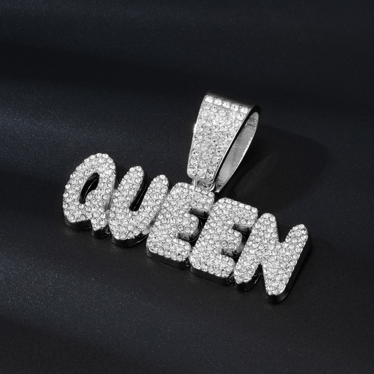 With Cuban Link Chain Chunky Hip Pendants