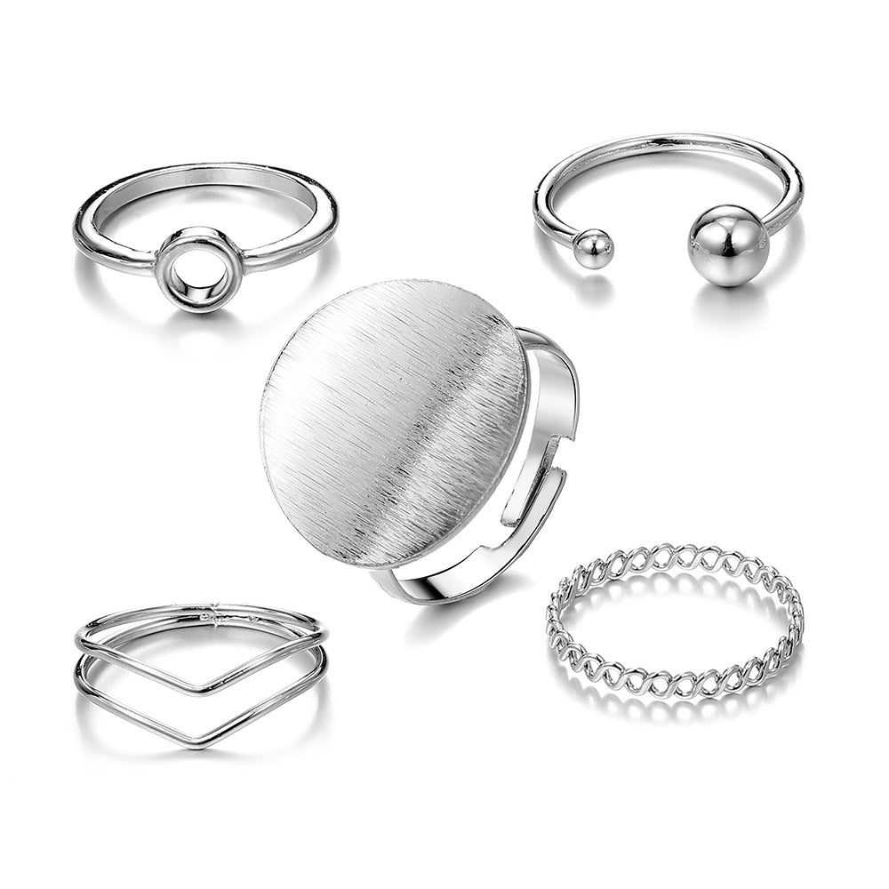 Joint Round Aircraft Twist With Diamond Suit Rings