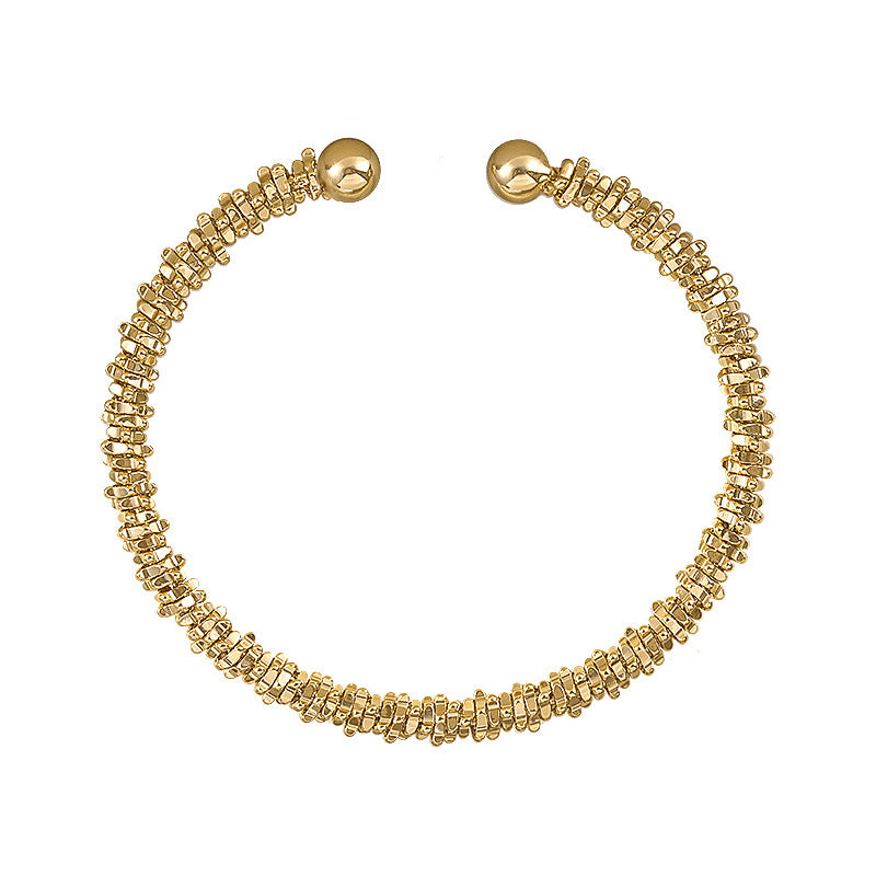 Simple Opening Trendy Style Design Graceful Bracelet