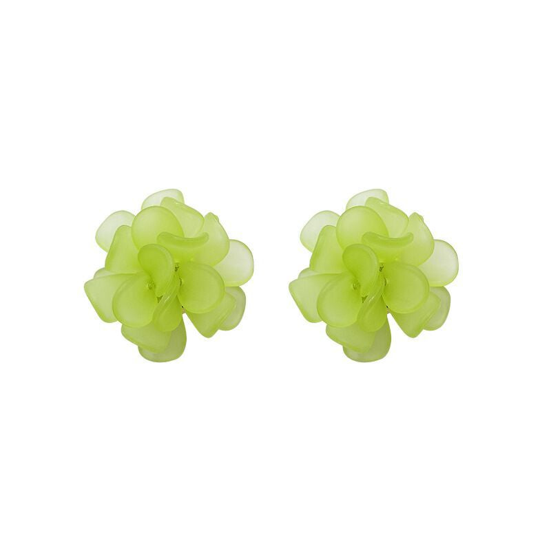 Pin Fairy Summer Fresh Three-dimensional Flower Earrings