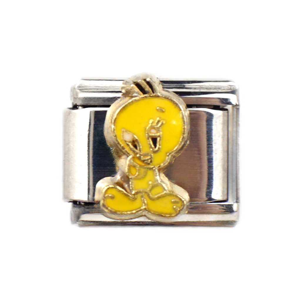 Elastic Module Creative Small Yellow Duck Bracelets