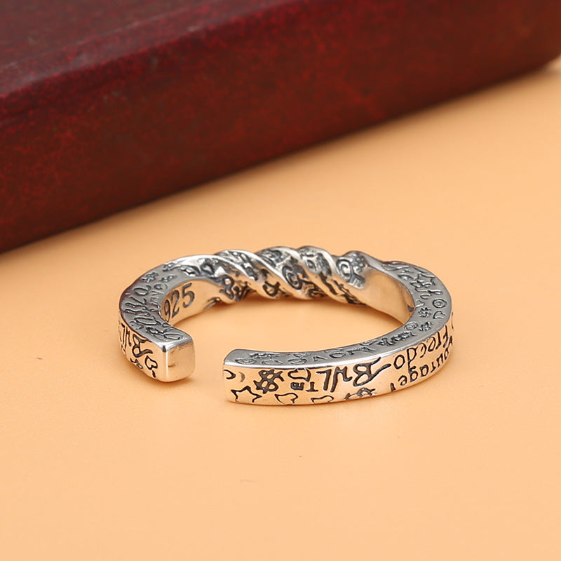 Personalized Opening Fashion Smiley Iti Hipster Rings