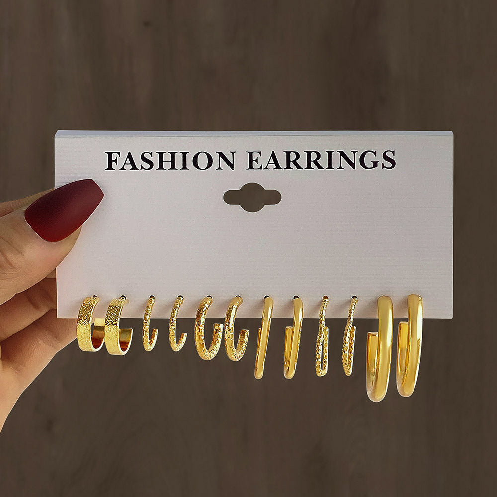 Women's Type Chain Suit Temperament Entry Lux Earrings