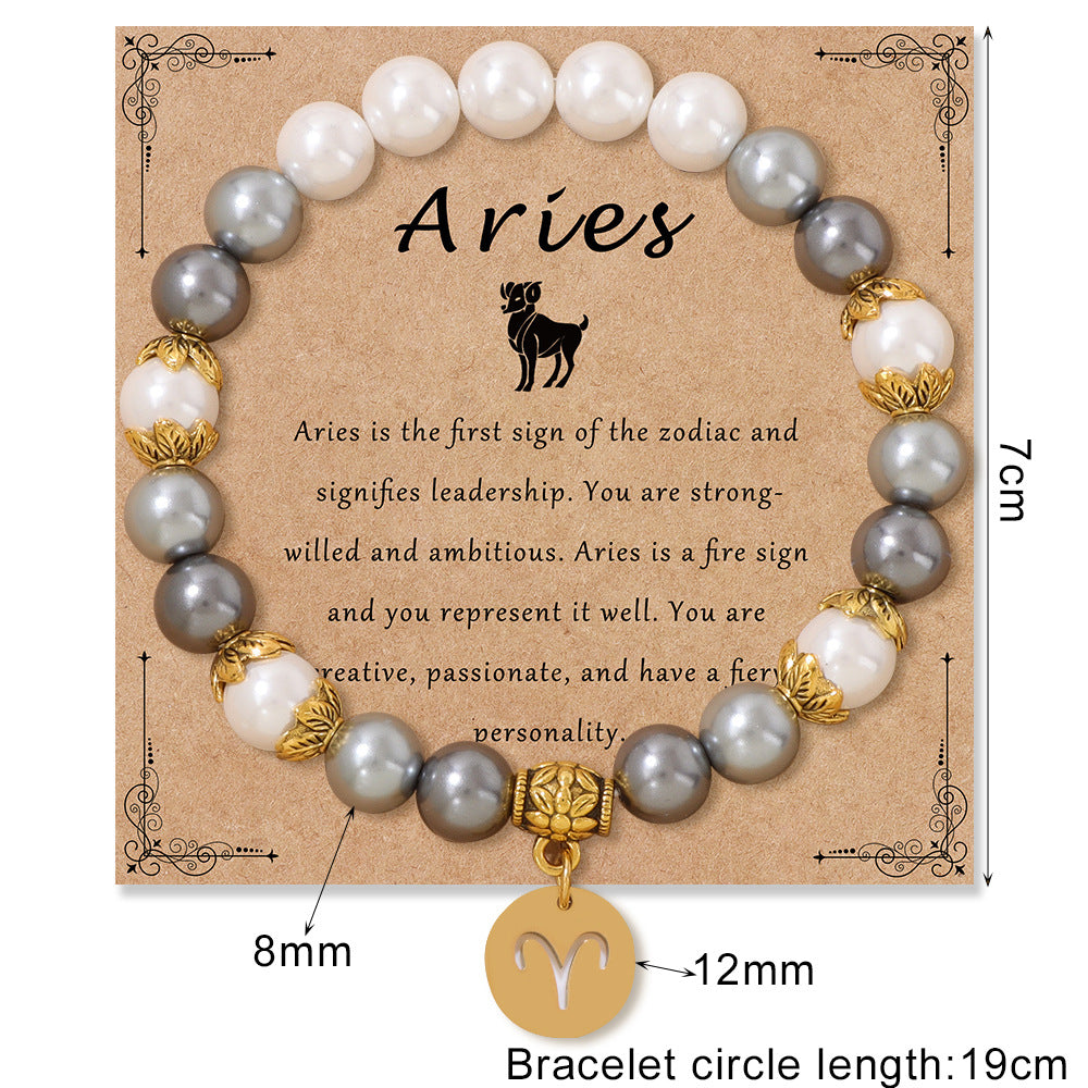 Constellation Shell Pearls Couple To Give Pendants