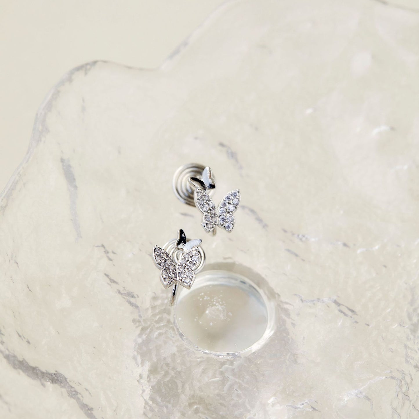 Style Beautiful Butterfly Ear Clip Without Pierced Rings