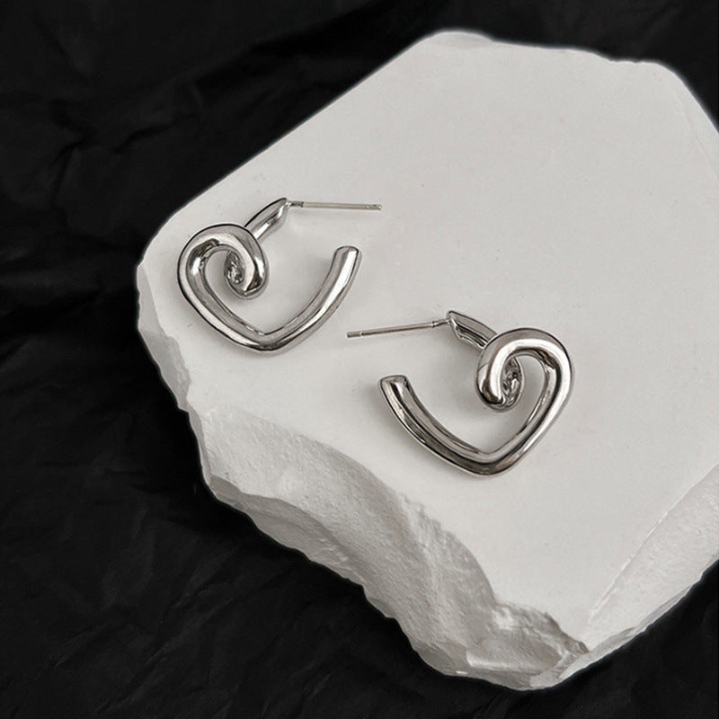 Shaped High-grade Female Personalized Cold Style Earrings