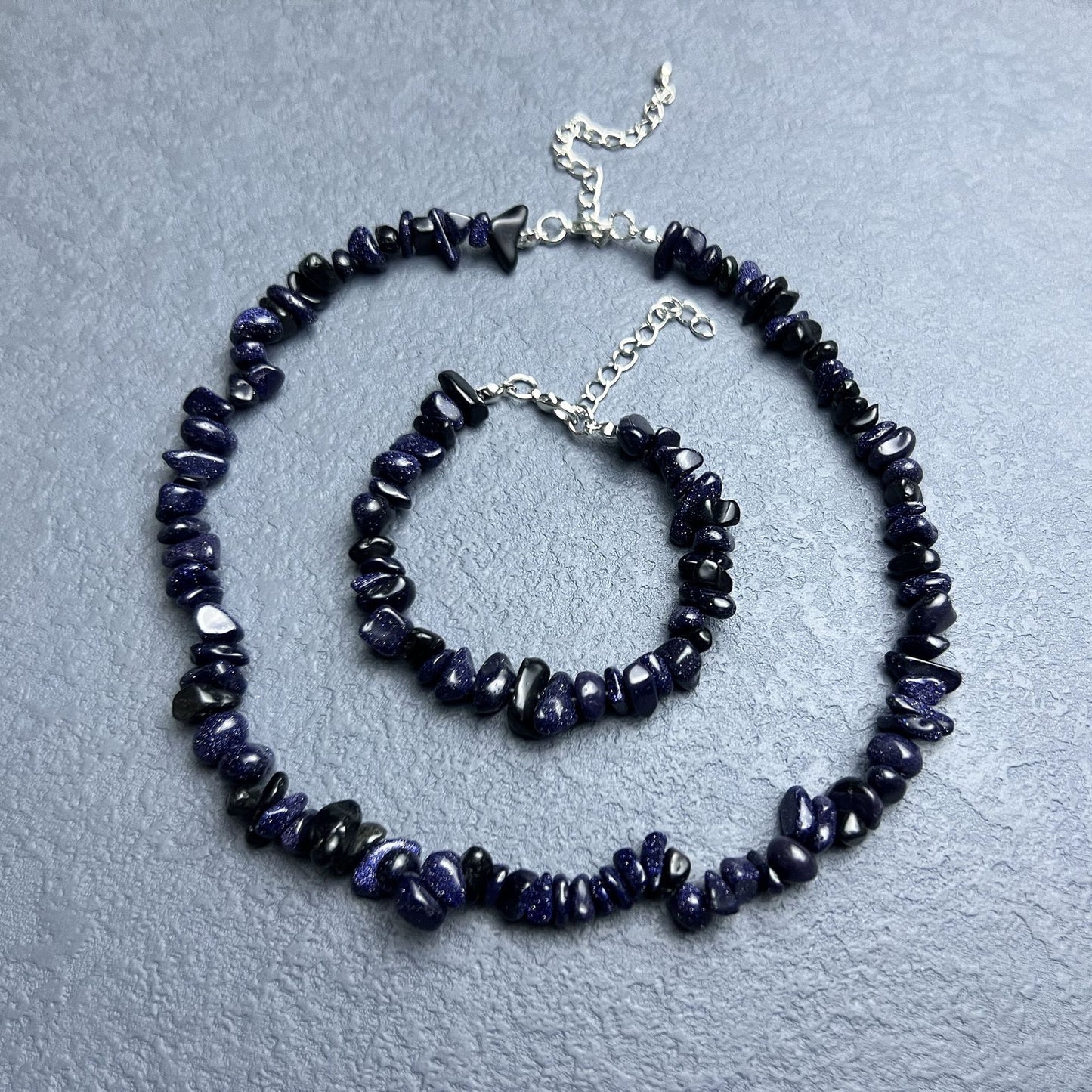 Crystal Irregular Gravel Clavicle Chain Creative Necklaces