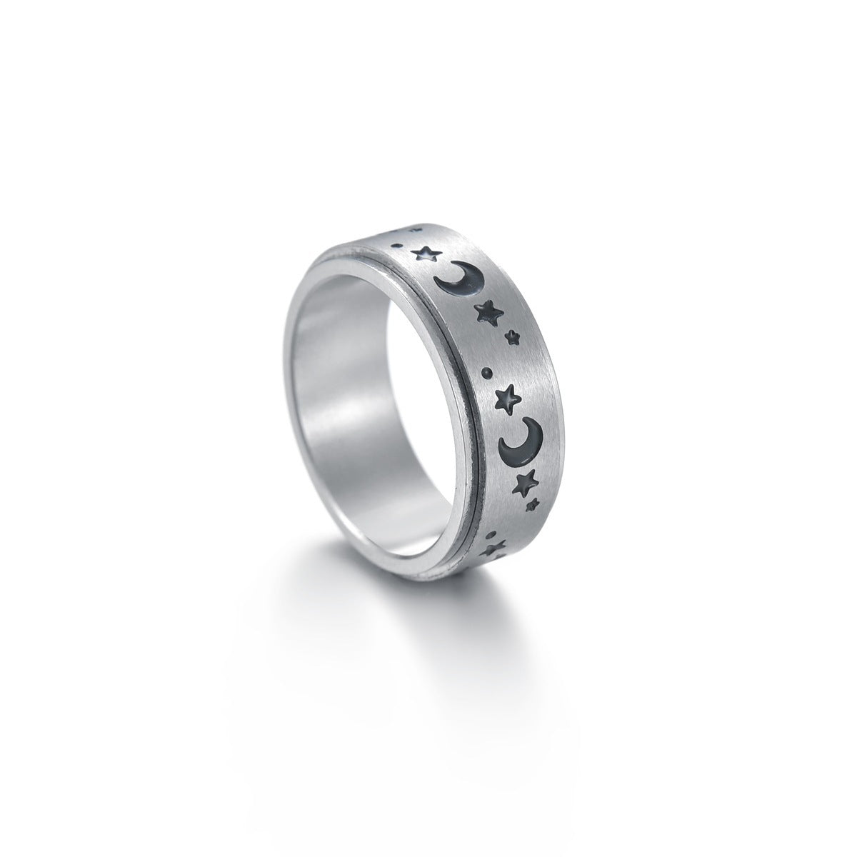 Men's Pretty Casual Stainless Steel Couple Rings