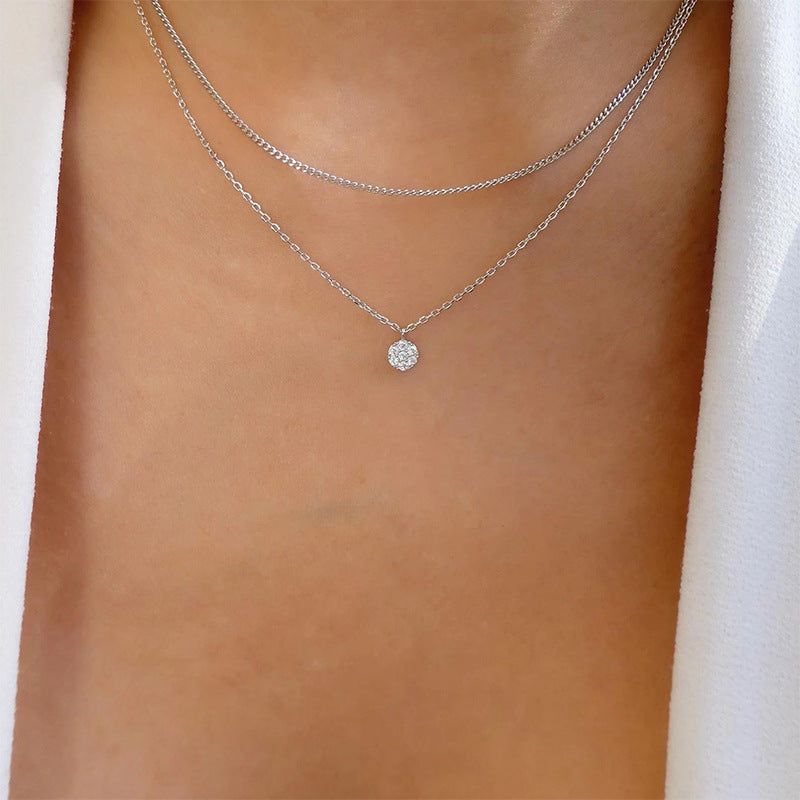 Women's Ornament Classic Style Simple Sweater Chain Necklaces