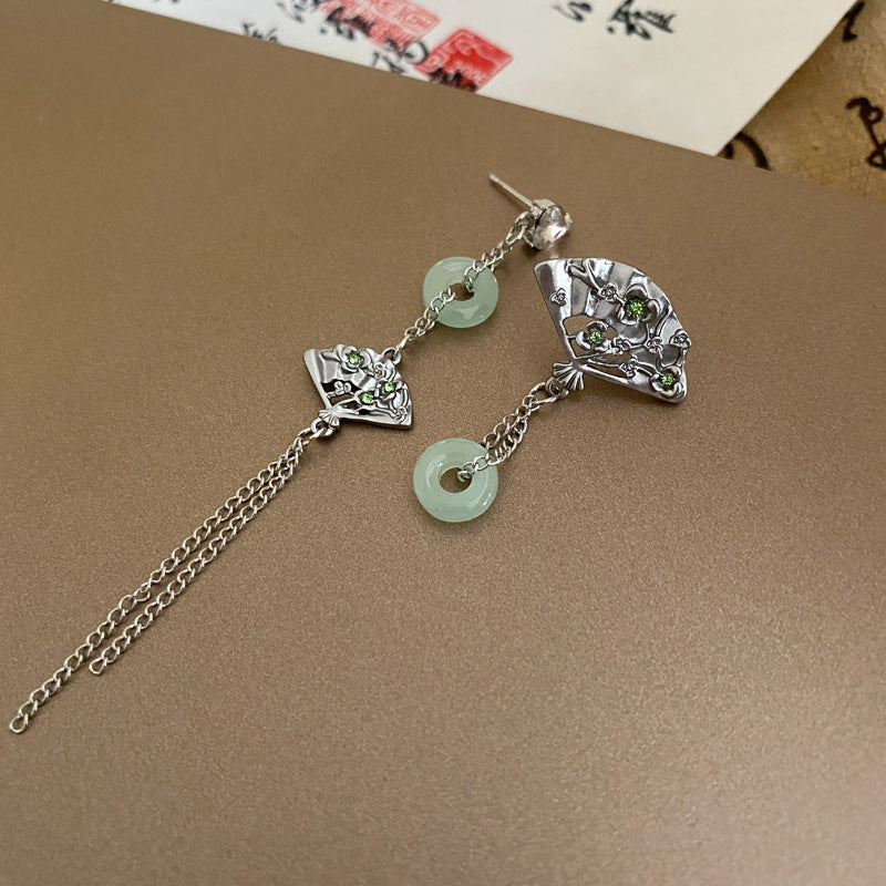 Ink Female Niche Design Ear High Earrings