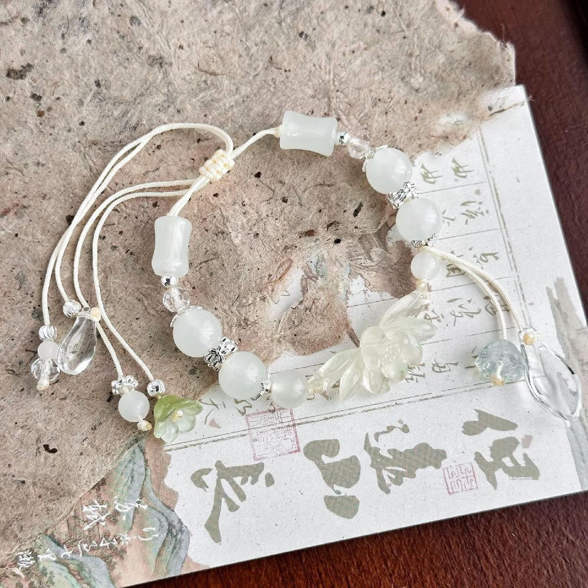 Beaded Female Summer Design Ancient Style High Sense Bracelets