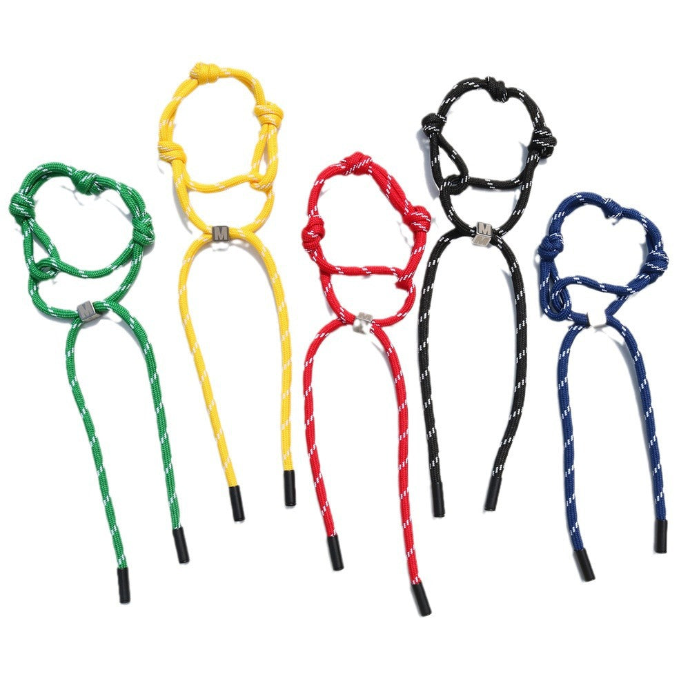 Rope Nylon Color Stylish Adjustable Polyester Bracelets