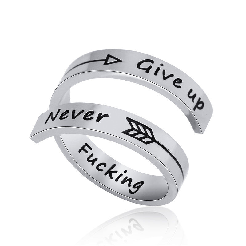 Popular Jewelry Personalized Stainless Steel Titanium Rings