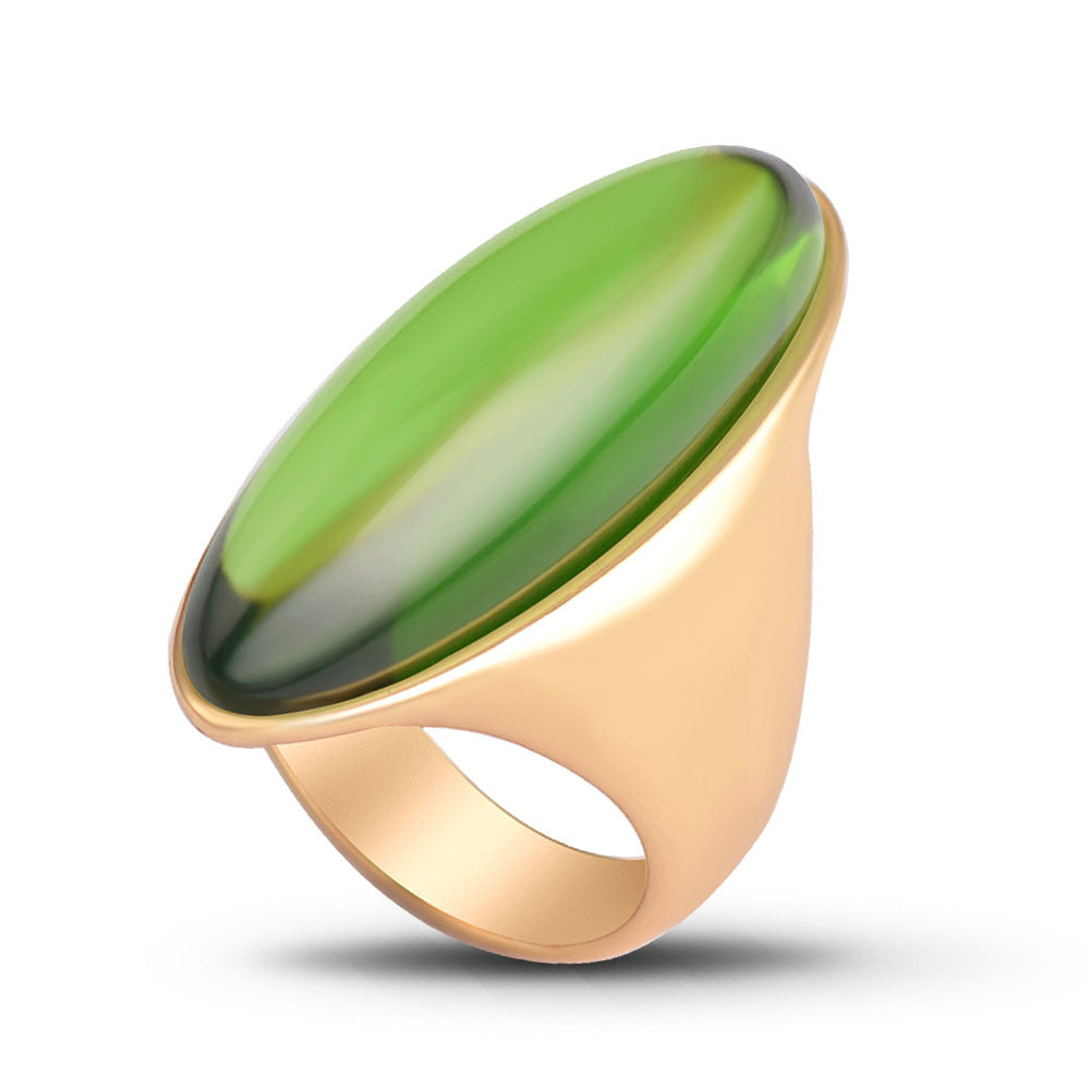 Women's Niche Jewelry Vintage Gemstone Small Commodity Rings
