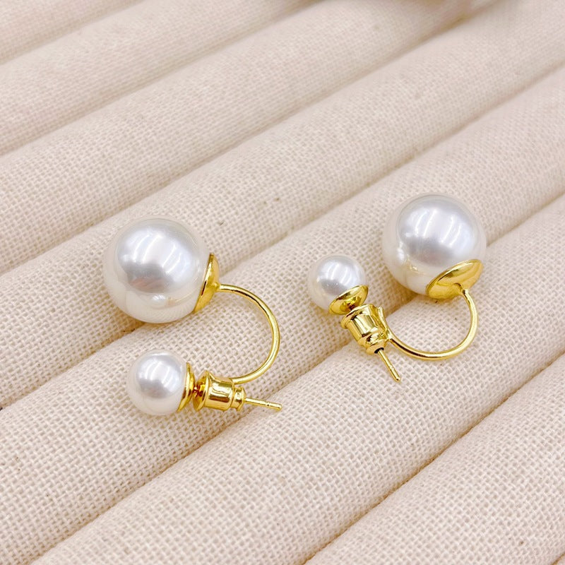 Women's Needle Simple Fashion Pearl For Trendy Earrings