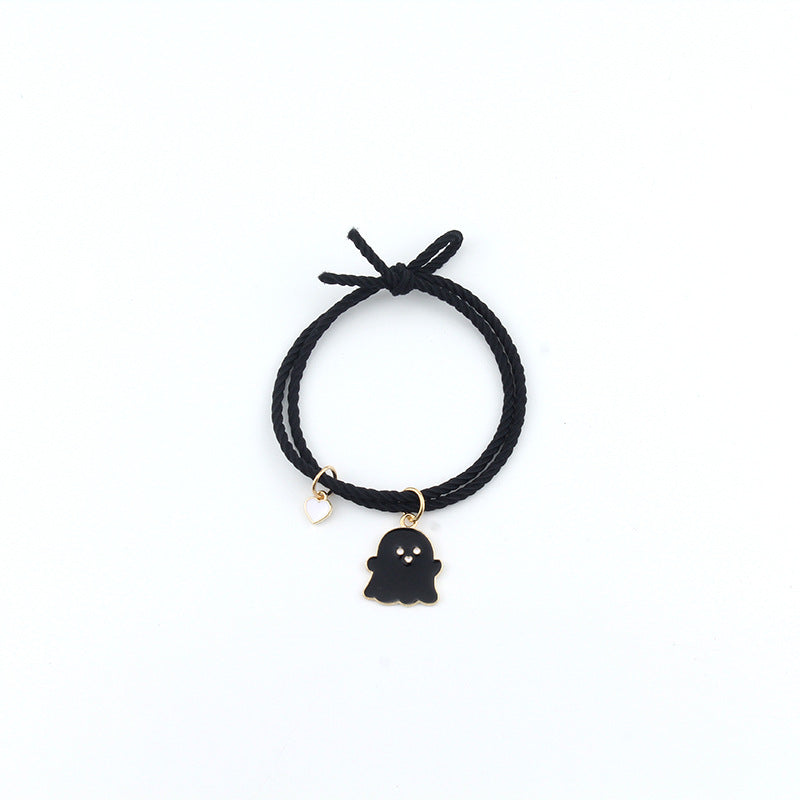 Love Heart Magnetic Couple Girlfriends Pair Of Suction Small Bracelets