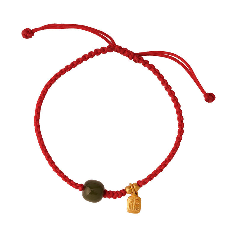 Red Rope Woven Simple Good Luck Couple Gift Bracelets