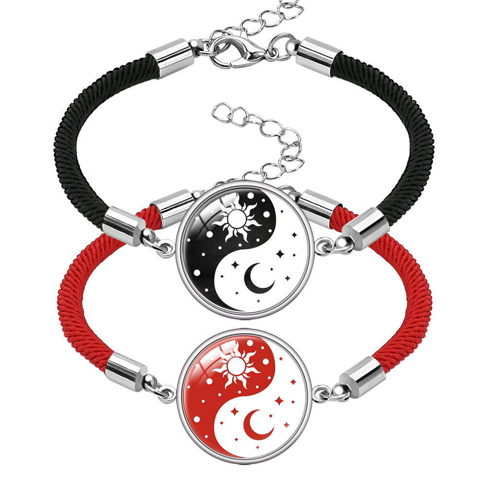 Women's & Men's Woven Hand Strap Valentine's Day Couple Bracelets