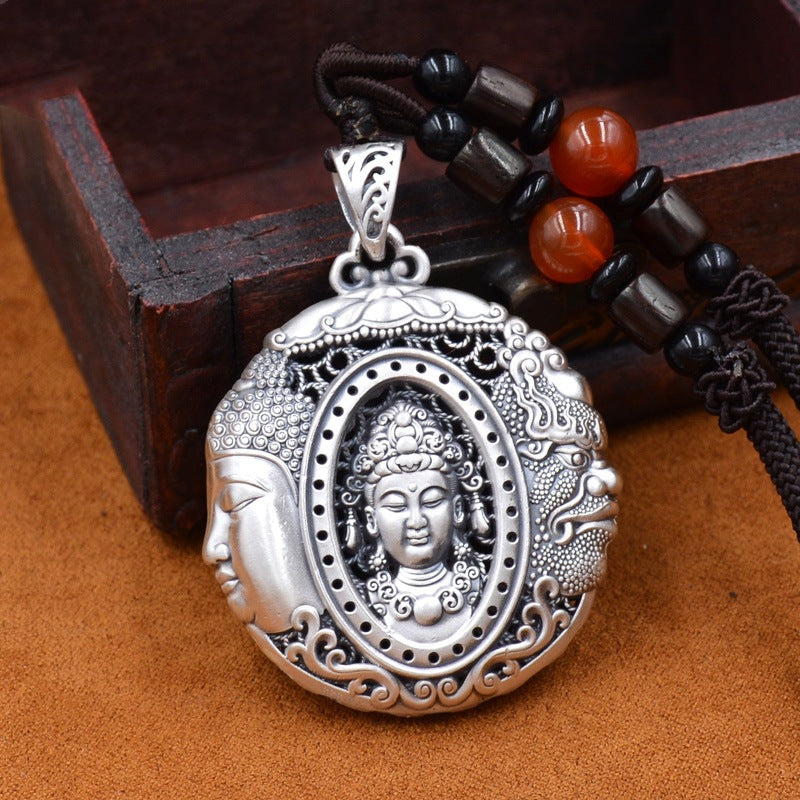 Yi Cheng Buddha Magic Thai Sier Sweater Pendants