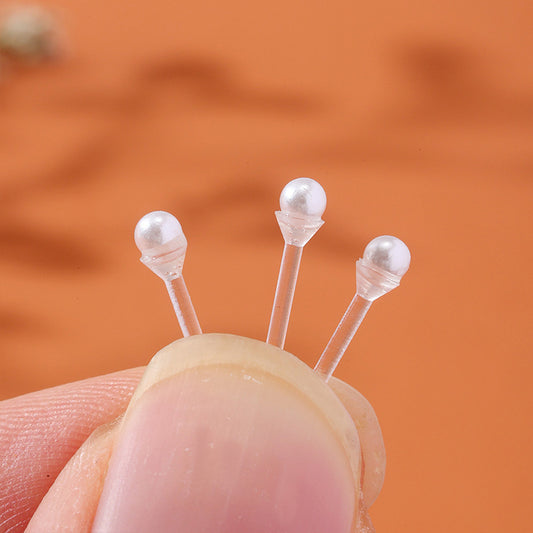 Bar Comfortable Transparent Invisible Auricular Needle Earrings