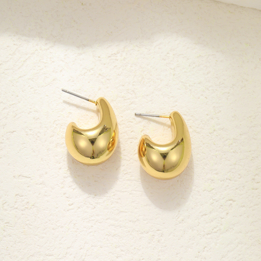 Shaped High-grade Female Personalized Cold Style Earrings