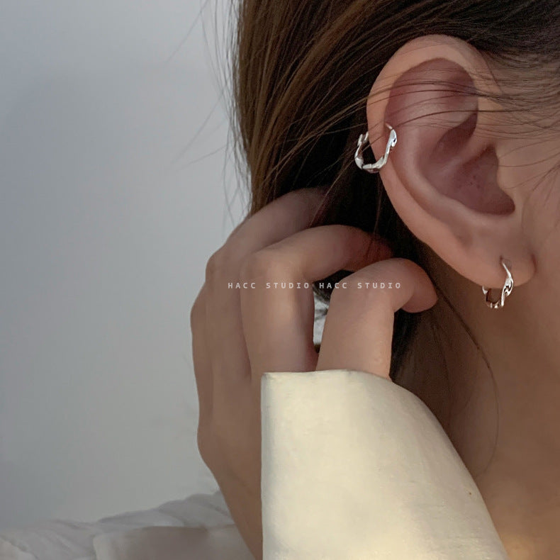 Women's Exclusive Sier Mobius All Match Fashion Light Luxury High-grade Rings