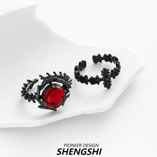 Cross Female Niche High-grade Light Luxury Rings