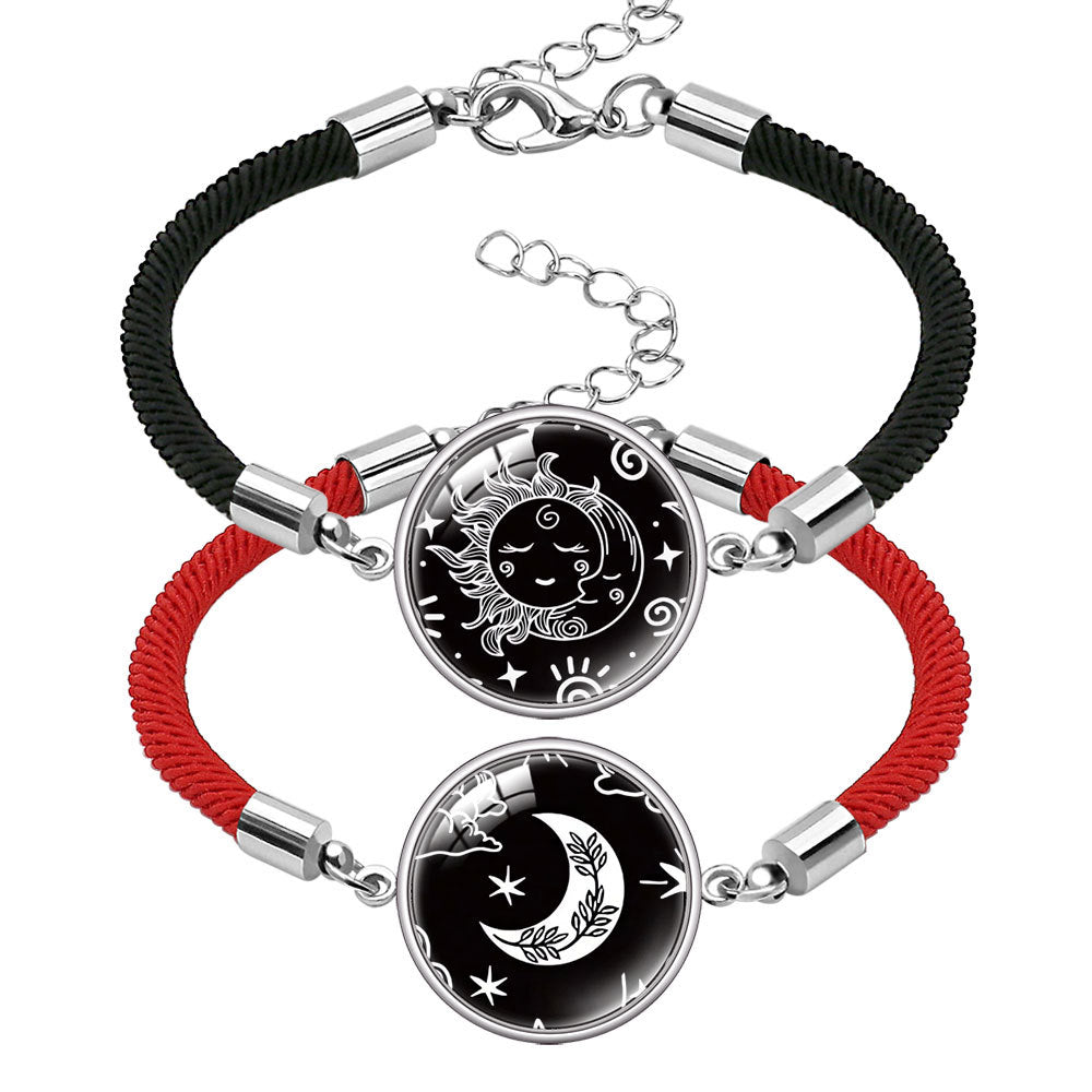 Women's & Men's Woven Hand Strap Valentine's Day Couple Bracelets