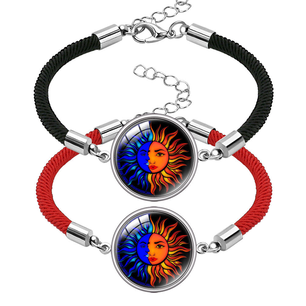 Women's & Men's Woven Hand Strap Valentine's Day Couple Bracelets