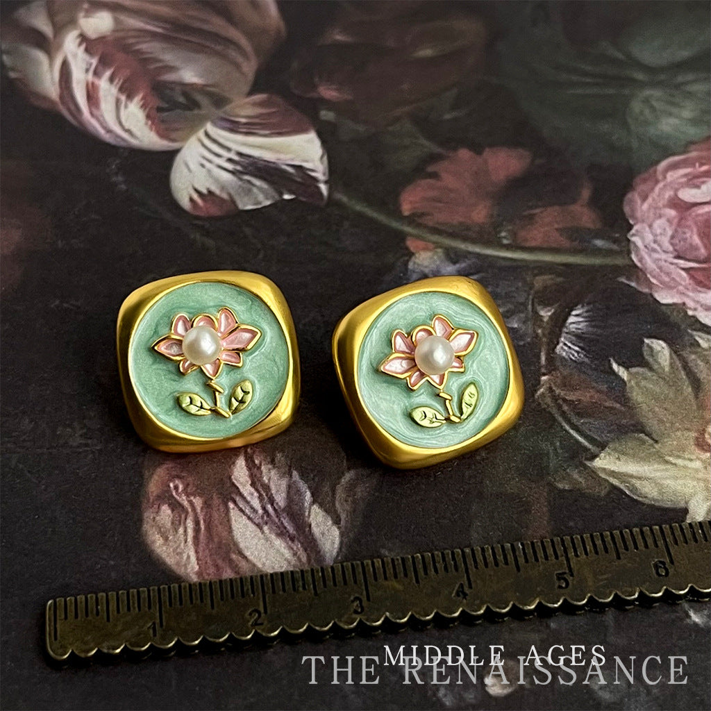 Style Enamel Drop Oil Butterfly Collection Earrings
