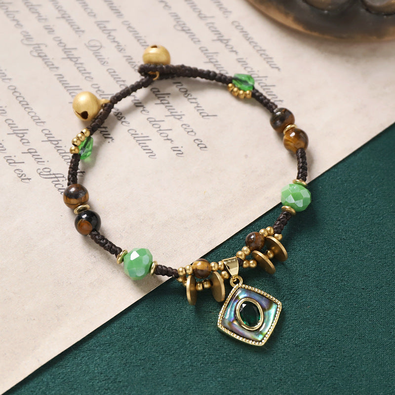 Women's Chinese Ethnic Style Woven Niche Retro Bracelets